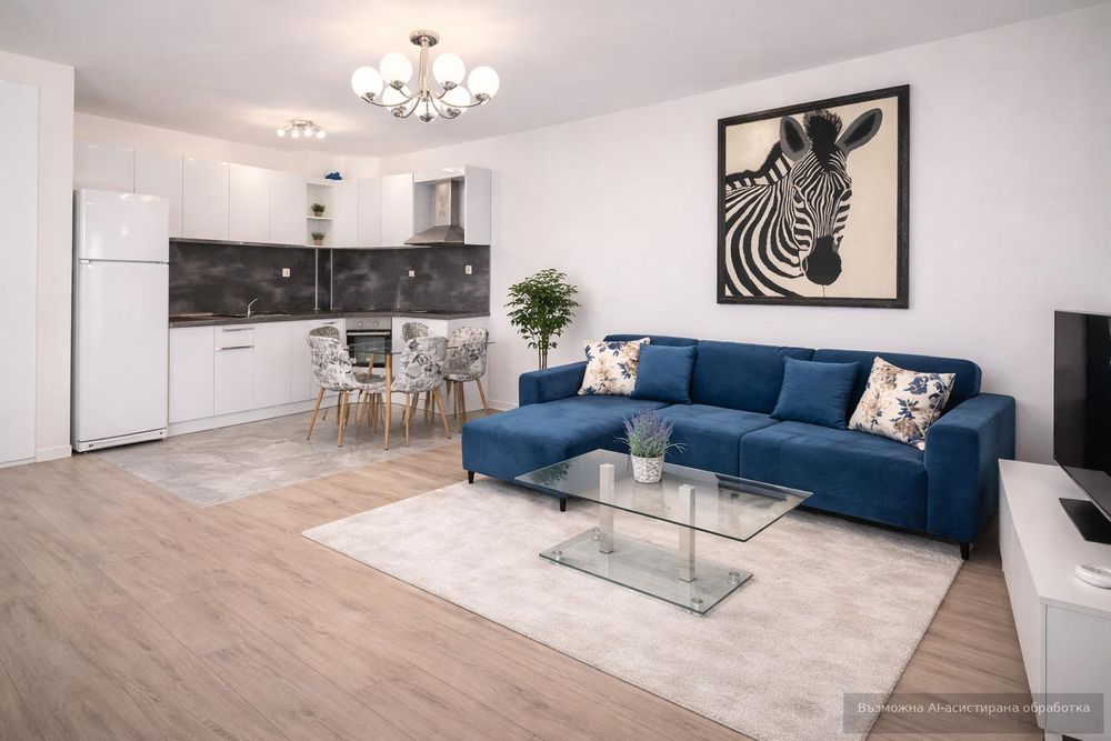 Дава се под наем Двустаен апартамент в Пловдив, Мараша - 80 кв.м за 498.27 € - Снимка #1