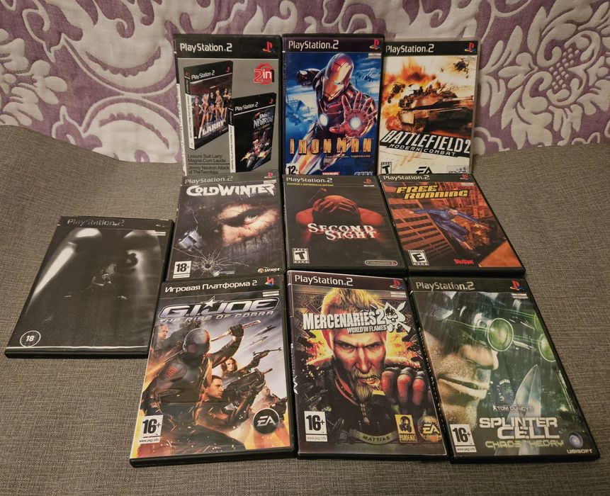 Игры на Playstation 2
