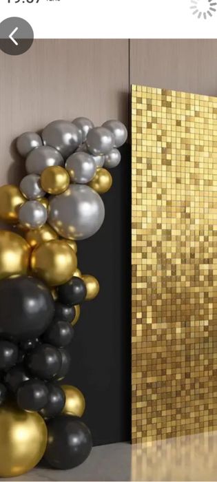 Украса с балони за повод като рожден ден,юбилей,кръщене и др