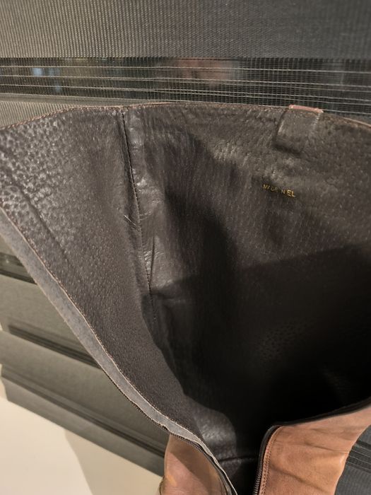 Дамски ботуши естествена кожа