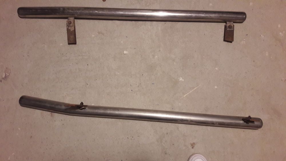 Bare inox laterale praguri auto 105 cm