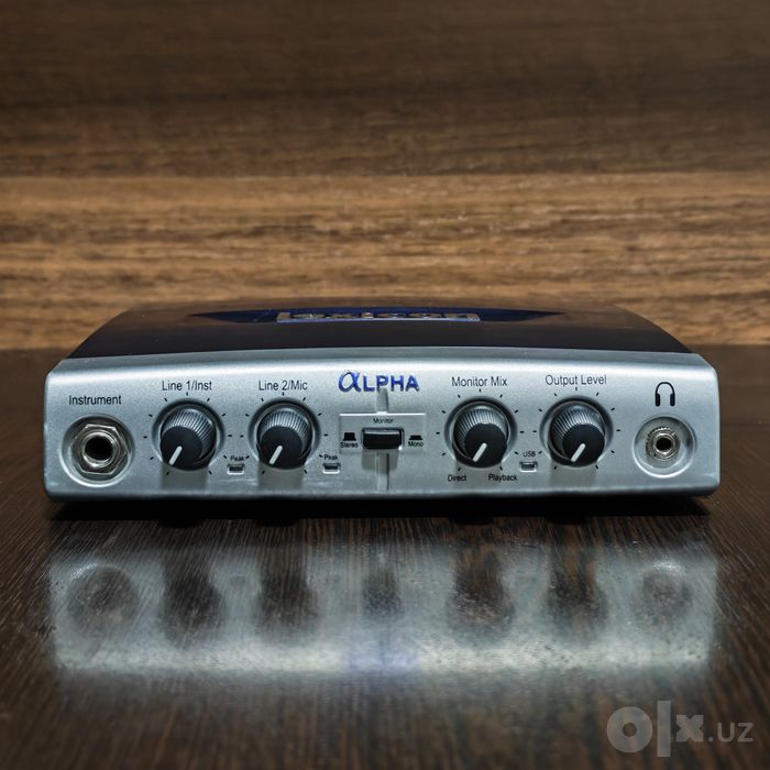 Audio Interface | Звуковая карта | Ovoz kartasi | Lexicon Alpha