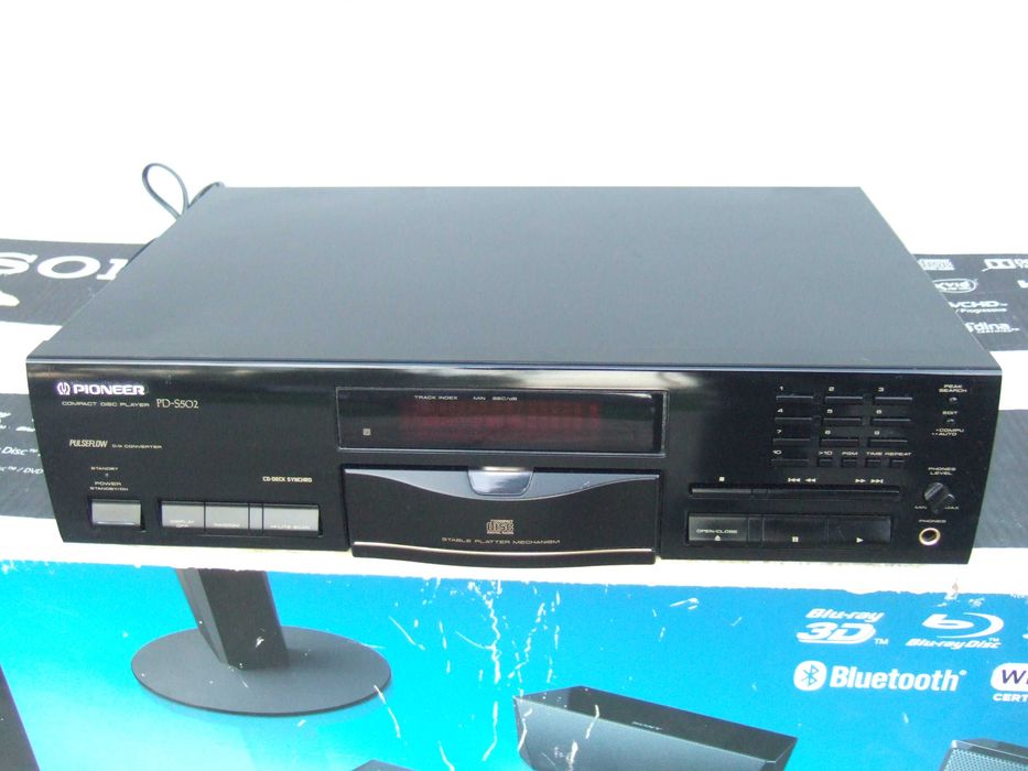 Pioneer PD-S502 Cd-player . Platter Stablle System .