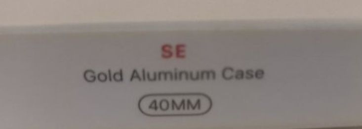Оригинална Кутия за Apple Watch Gold SE 40mm