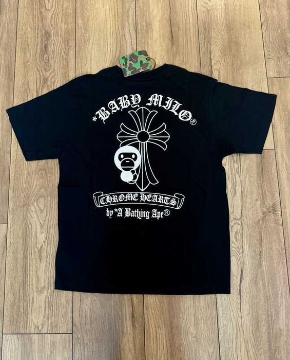 Chrome Hearts x Bape T-shirt Black