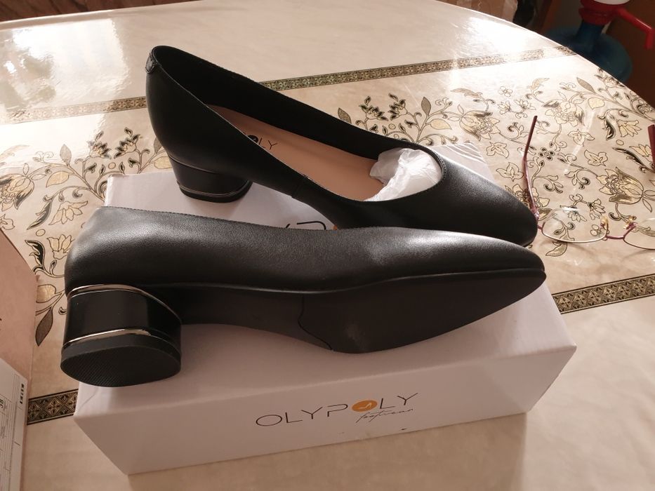 Туфли женские кожаные