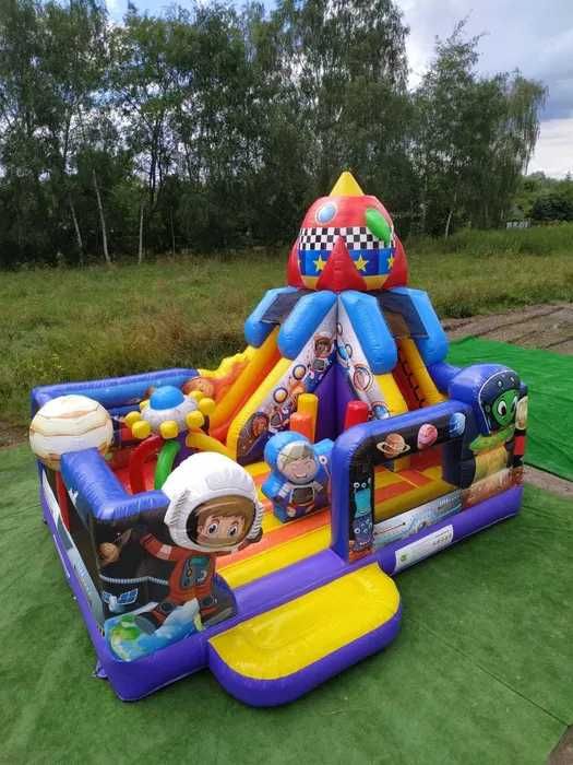 Tobogan gonflabil | Castel gonflabil | Loc de joacă gonflabil | Cursă cu obstacole +48 515 534 373 ( WhatsApp )