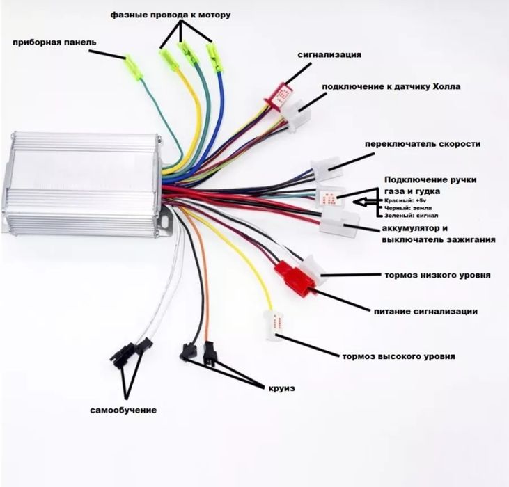 Контроллер для трицикла.