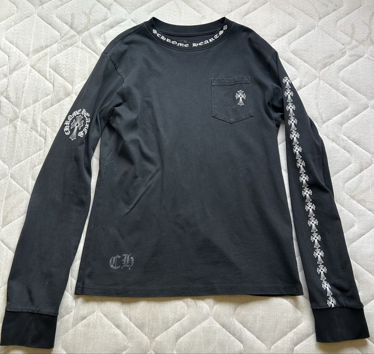 Черна блуза Chrome Hearts