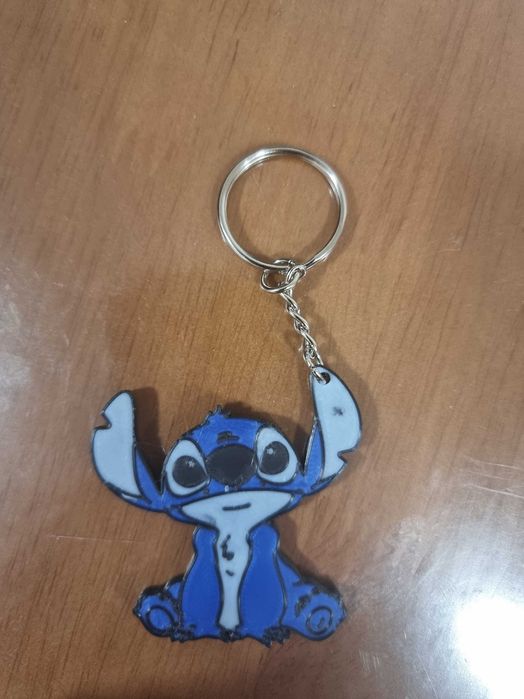 Брелок Стич синий цвет