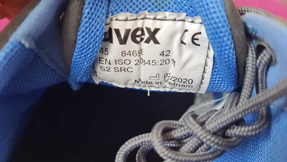 Pantofi UVEX 1 business S2 PU SRC ESD marimea 42