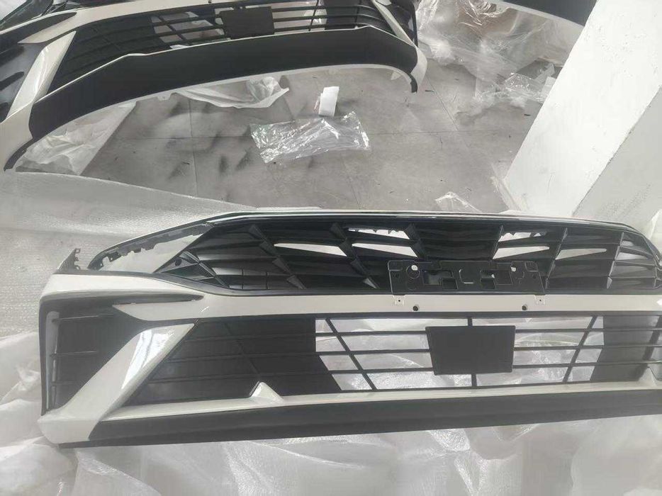 Бампер передний сборе крашенный белый Елантра 2024