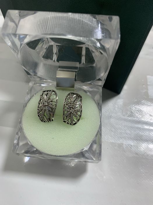 Серьги серебро 925 пробы продам