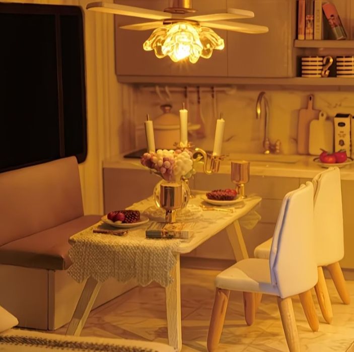 LED Yoritgichli Miniatyura Villa Uy