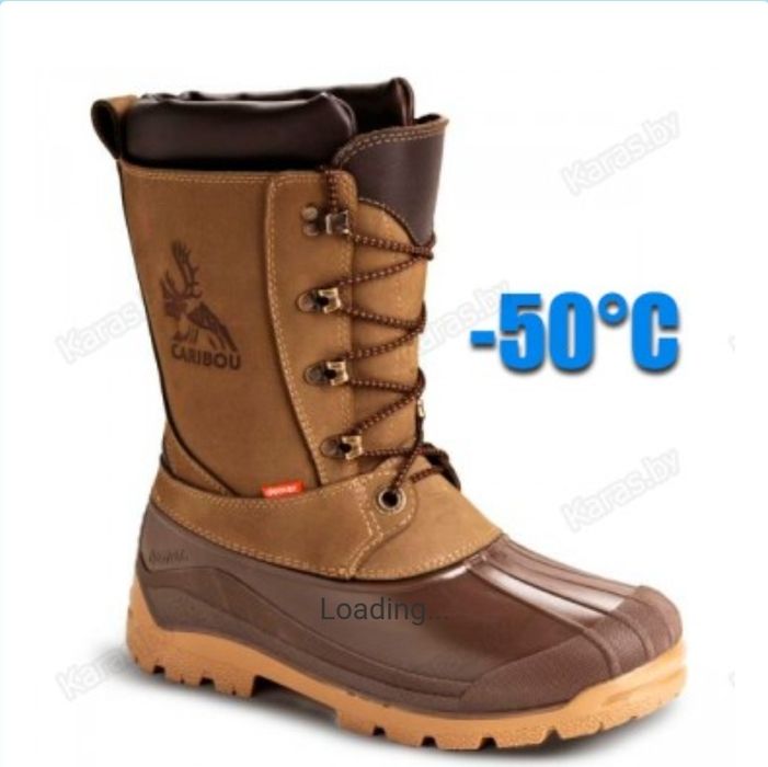 Ботинки для зимней рыбалки - Demar Caribou Pro -50°C