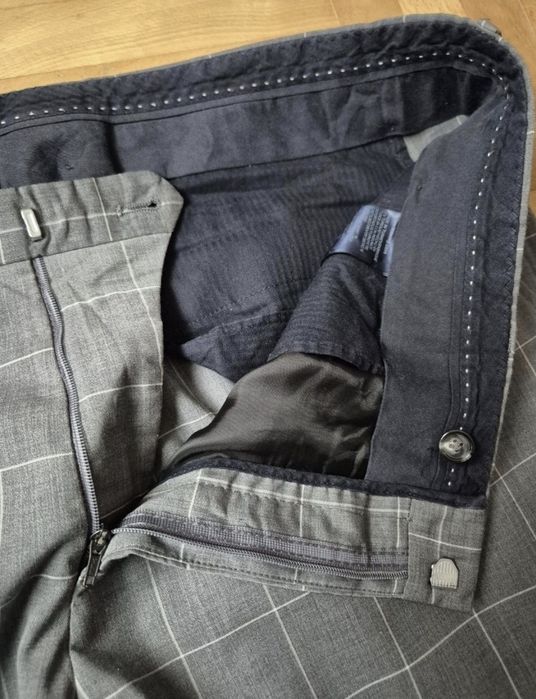 Pantaloni premium Slim Fit Tommy Hilfiger, Lână Virgină, Bărbați - 56
