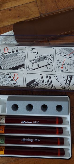 Rotring 2000 nou 2 Rigle calcul, Rigla triangulara