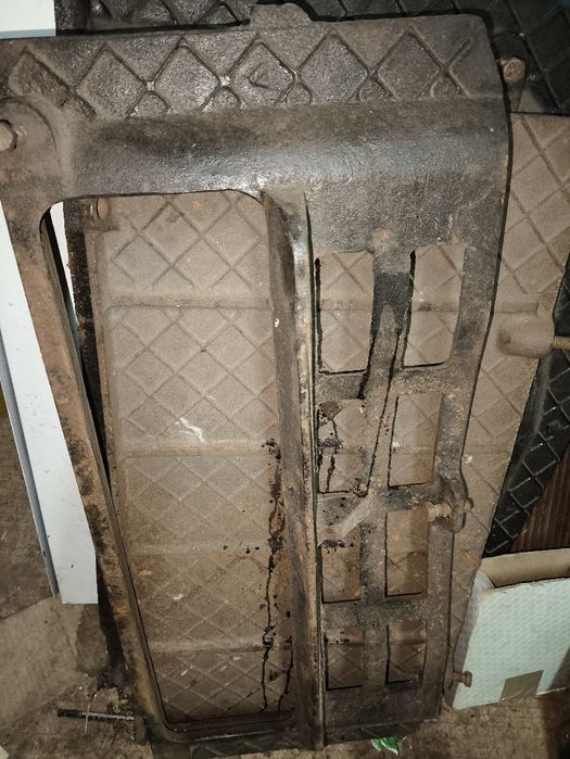 Камин чугунный советский не использован