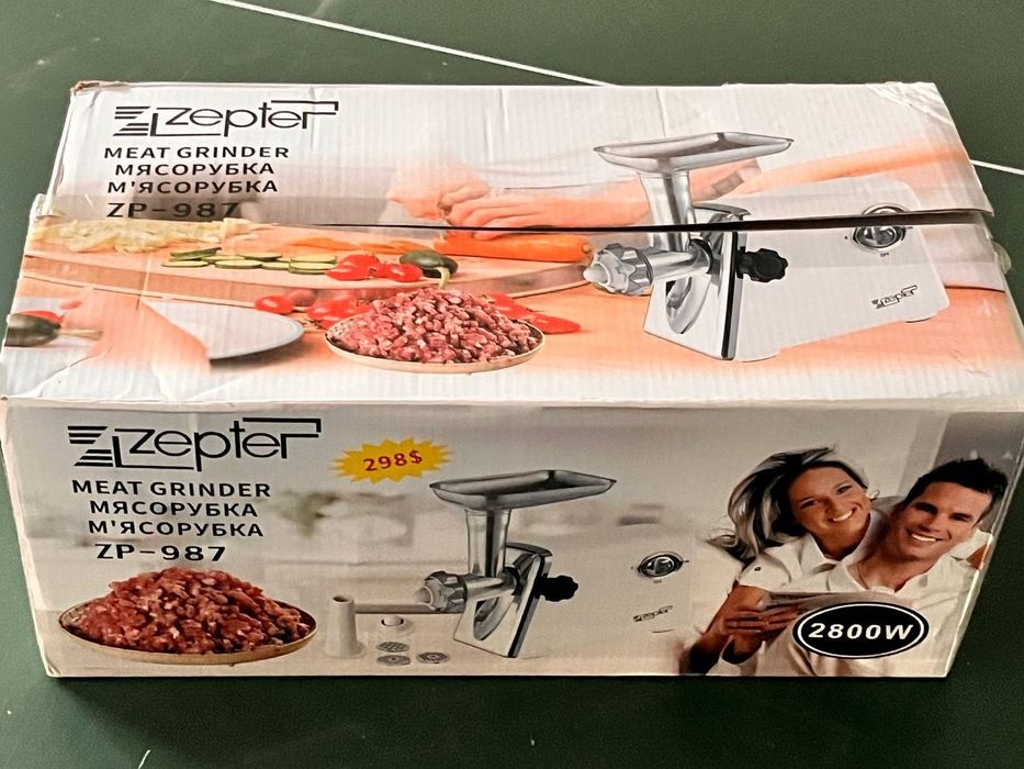 Мясорубка не распечатанная
