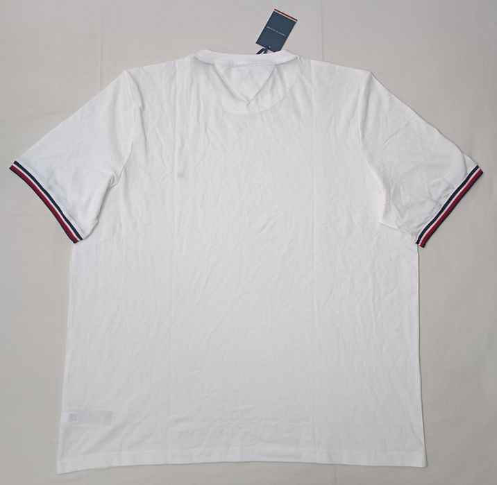 Tommy Hilfiger Shirt оригинална тениска 3XL памучна бяла фланелка
