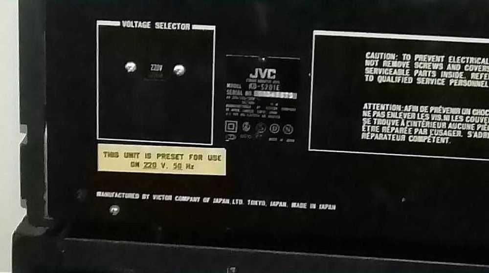 JVC vintage audio