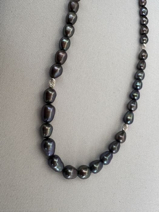 Colier aur perle