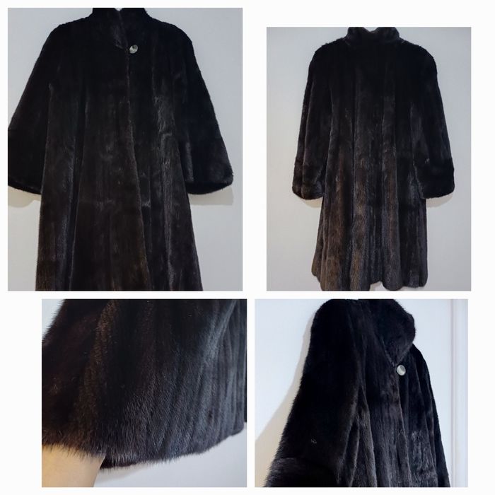 Луксозно немско палто от норка  и Италианско от цели агнешки