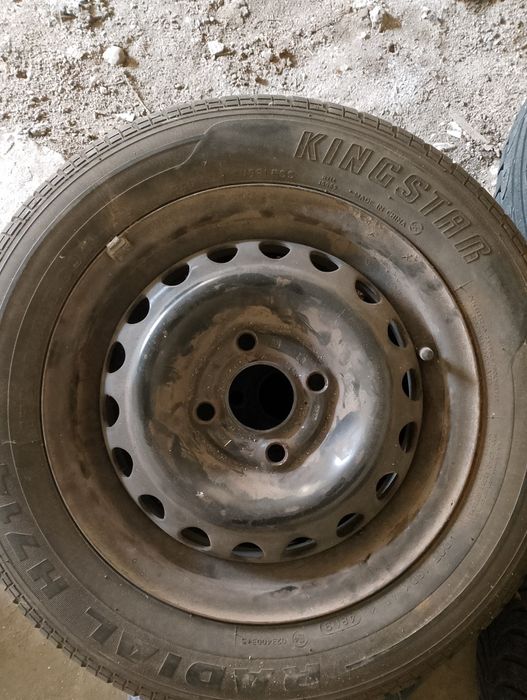Железни джанти 13"4х100 и 15" 5х112