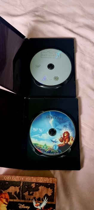 Dvd Trilogia Regele Leu de la Disney