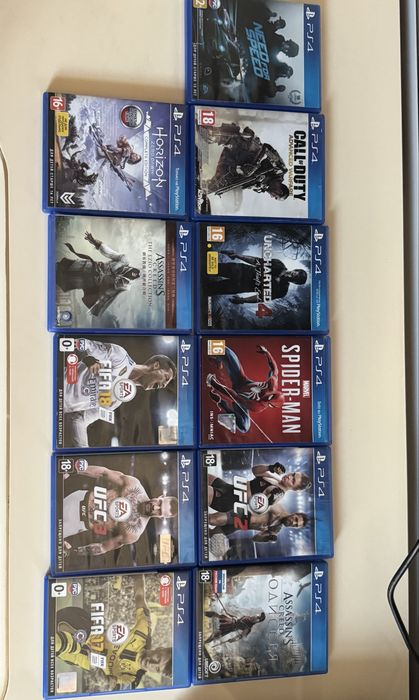 Диски на playstation 4