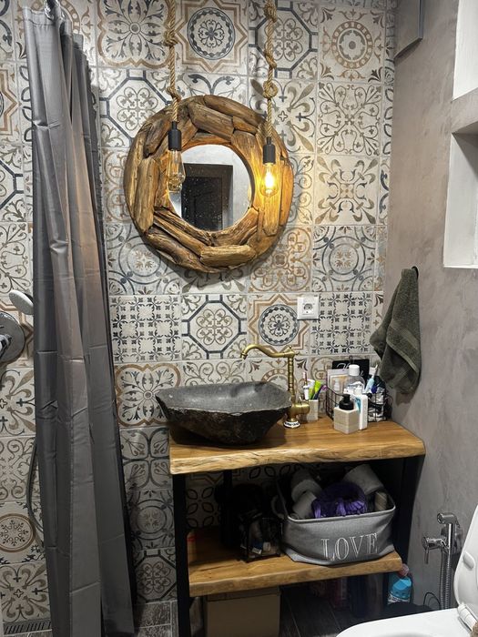 Плот за баня, кухня от масивна дървесина различни видове