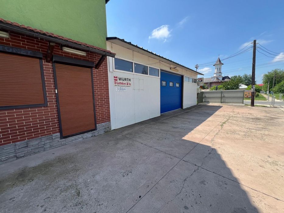 Casa cu etaj, spatiu comercial, garaj (service auto) Independenta, DN25, Galati