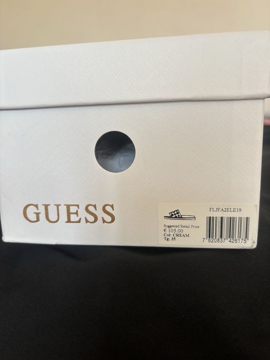 Чехли GUESS krem