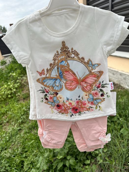 Tricou si colant fetite / compleu / costumas