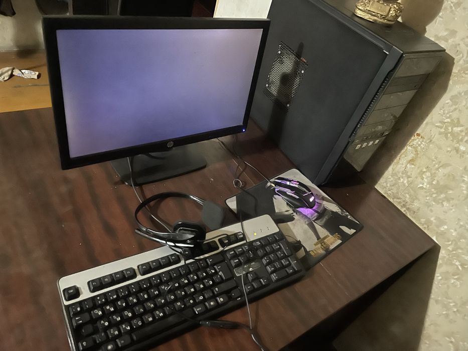Компьютер в сборе в хорошем состоянии