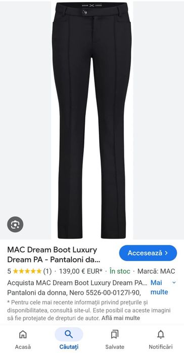 Pantaloni sport Dream Luxury, echitație, running, sală, nr. S/M dame