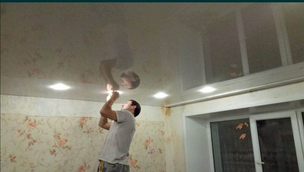 Натяжные потолки Костанай