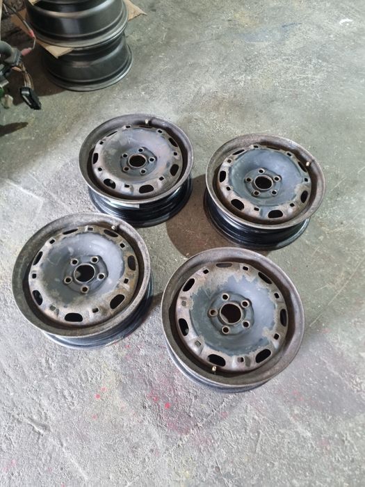 Set 4 x Jante tabla originale vw polo 9N 5x100 R14
