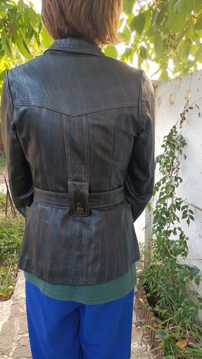 Geaca piele naturala fina