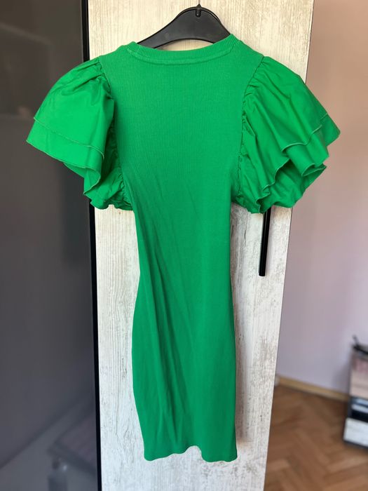 Зелена рокля Zara