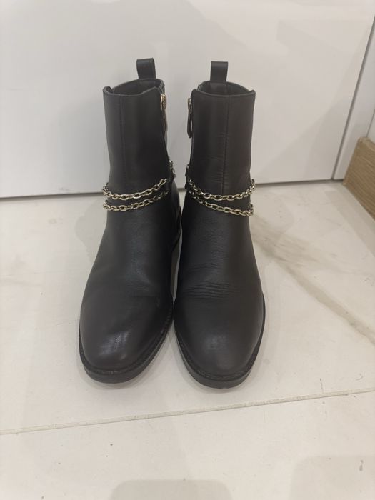 Кожени боти Тамарис размер 37