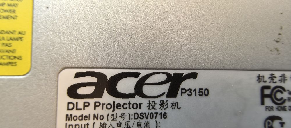 ACER dlp p3150 проектор