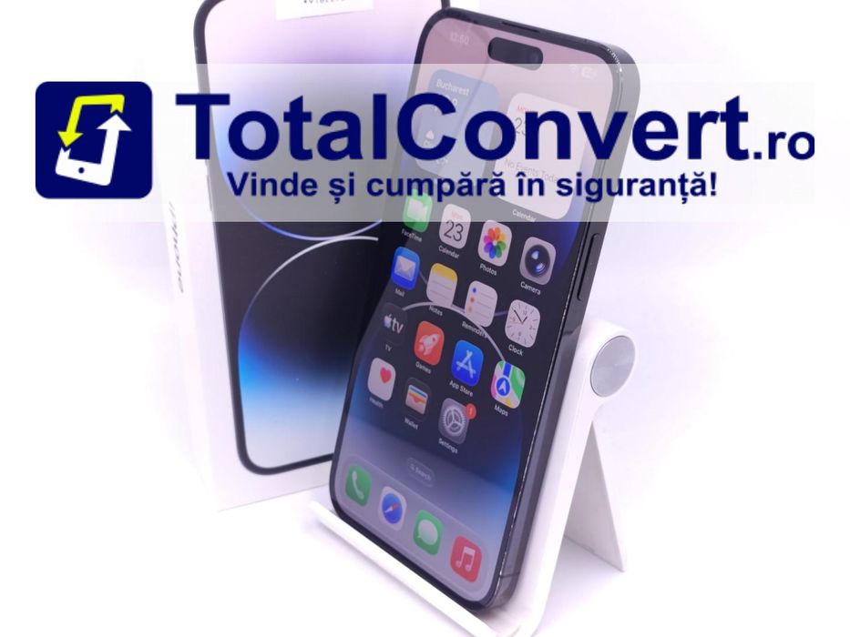 Apple iPhone 14 Pro Max 256GB Space Black, Garantie 24 luni | #D91822