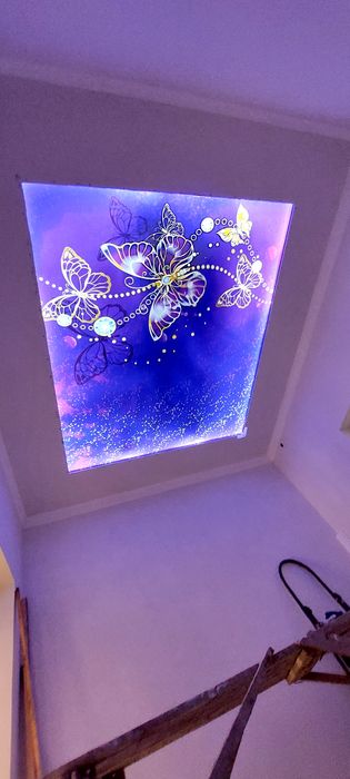 Натяжной потолок урнатамиз, сифатли ва тез арзон нархларда