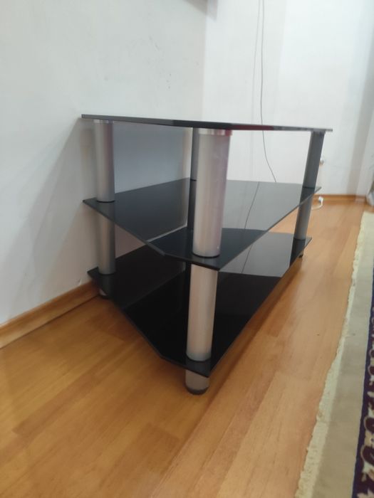 Продам подставку для телевизора стеклянная