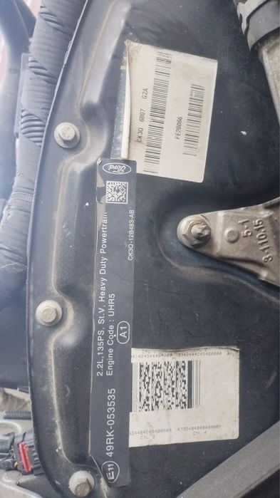 Двигатель форд транзит с коробкой дизель 2.2