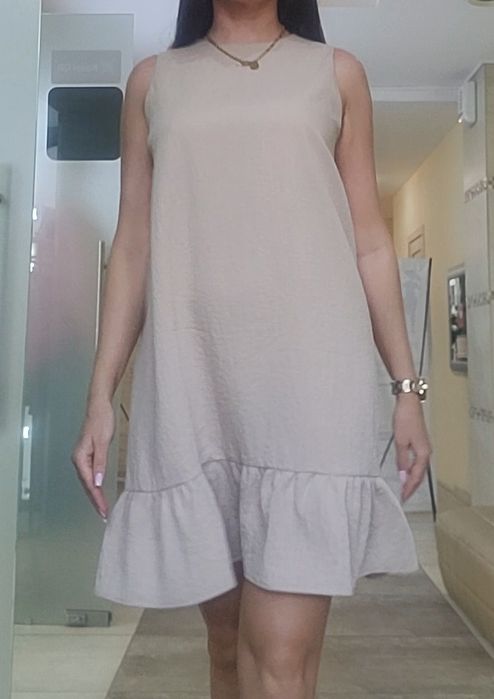 Платье летнее, лен