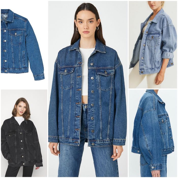 Крутые джинсовые куртки oversize. Пр-ль: США, Европа