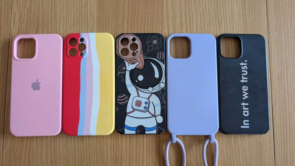 Apple iPhone 12 Pro (Pacific Blue) 128GB - Пълен Комплект + 5 Кейса