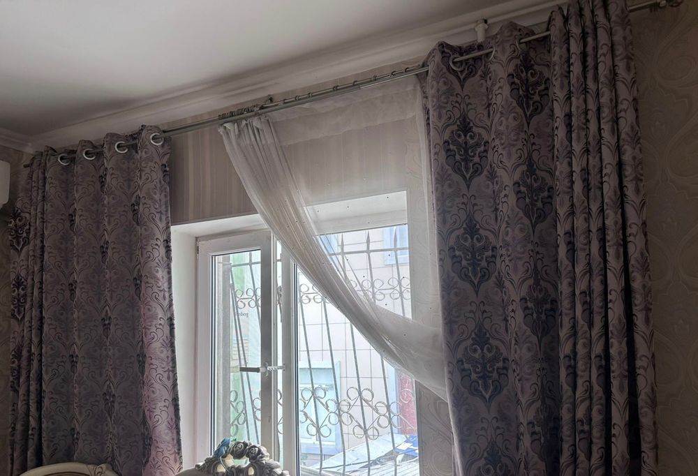 Шторы с тюлом 6000 тг